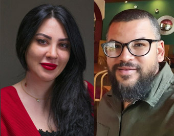 Behnaz Amani und Ariel Maceo Tellez
